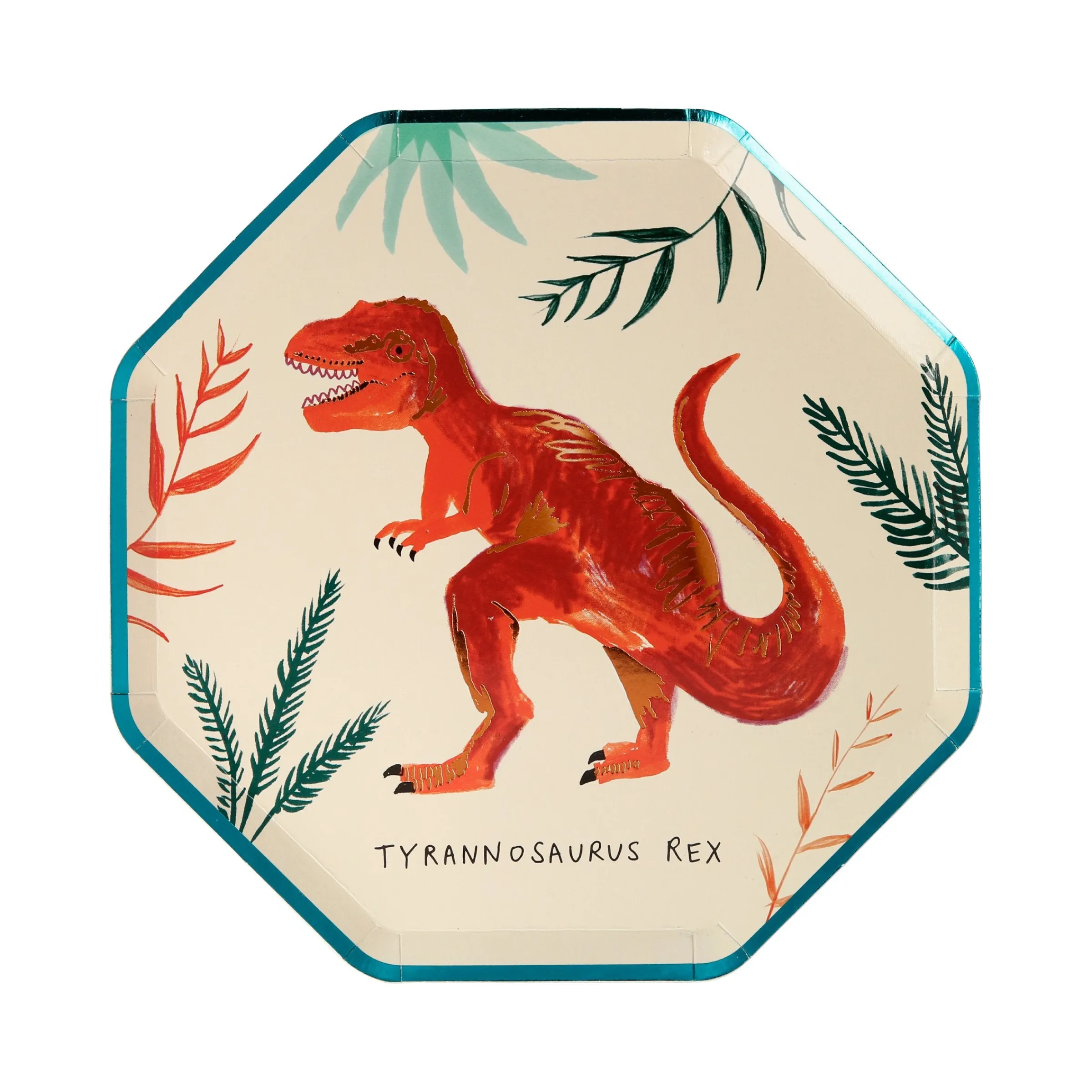 Dinosaur Kingdom Side Plates (x 8)>Meri Meri Online