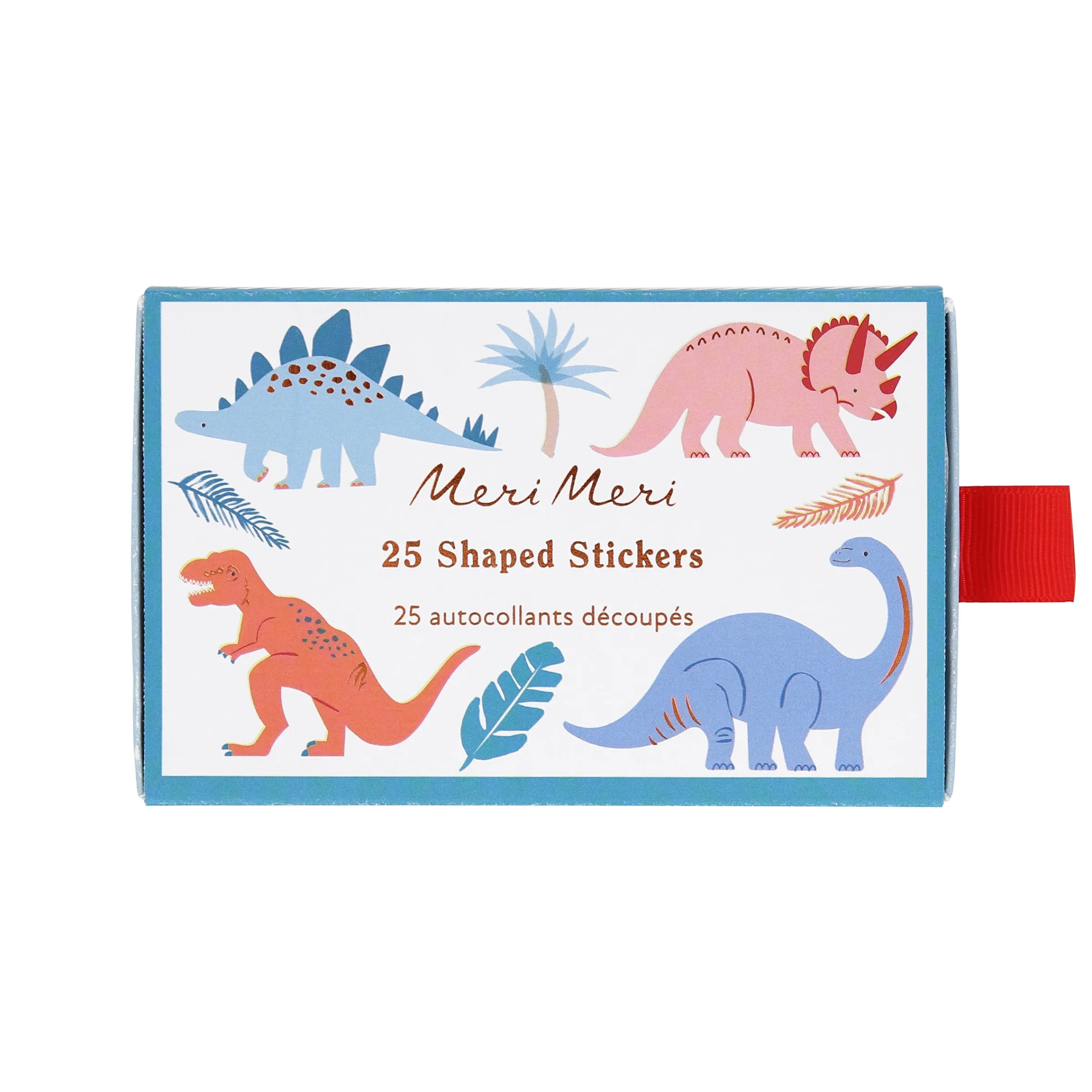 Dinosaur Shaped Stickers (x 25)>Meri Meri Sale