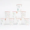 Ditsy Posy Scalloped Cups (x 8)>Meri Meri Best