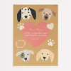 Dog Valentine's Cards (x 12)>Meri Meri Online