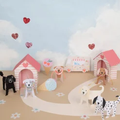 Dog Valentine's Cards (x 12)>Meri Meri Online