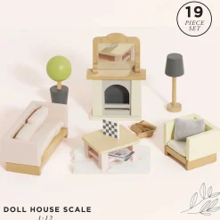 Doll House Sitting Room Furniture Set>Meri Meri New