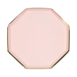 Dusky Pink Side Plates (x 8)>Meri Meri Sale