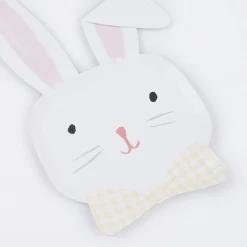 Easter Bunny Plates (x 8)>Meri Meri Sale