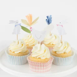 Easter Cottage Cupcake Kit (x 24 toppers)>Meri Meri Hot