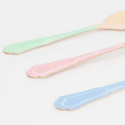 Elegant Mixed Color Wooden Cutlery Set (x 24)><noscript><img width=