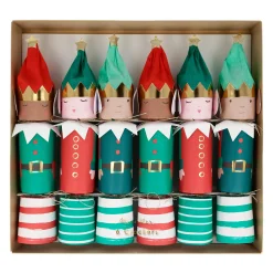 Elf Large Crackers (x 6)>Meri Meri Sale