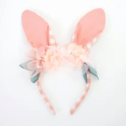 Embellished Gingham Bunny Headband>Meri Meri Online