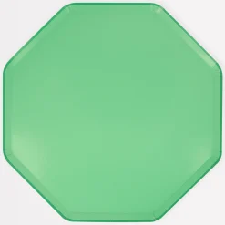 Emerald Green Dinner Plates (x 8)>Meri Meri Best