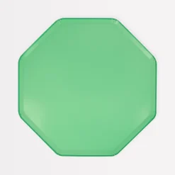Emerald Green Side Plates (x 8)>Meri Meri Fashion