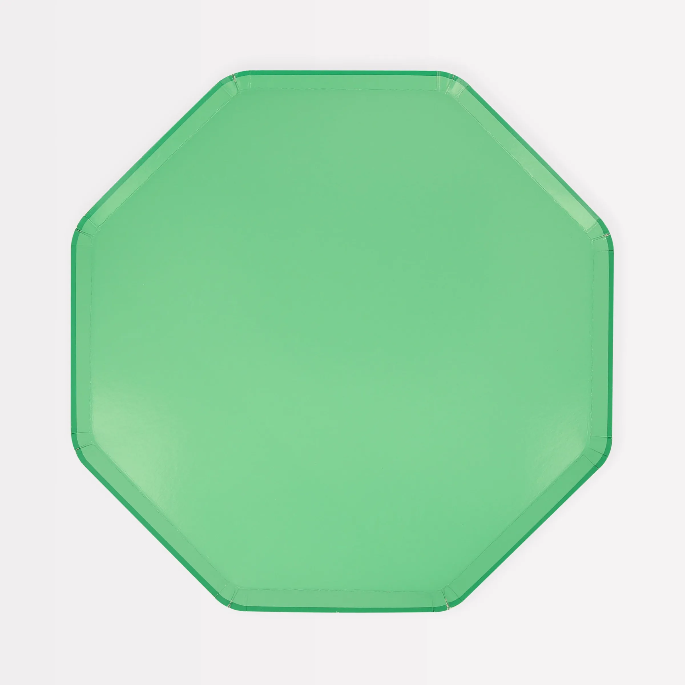 Emerald Green Side Plates (x 8)>Meri Meri Fashion