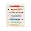 Enamel Week Day Hair Slides (x 7)>Meri Meri Hot
