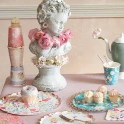 English Garden Party Cups (x 8)>Meri Meri Hot