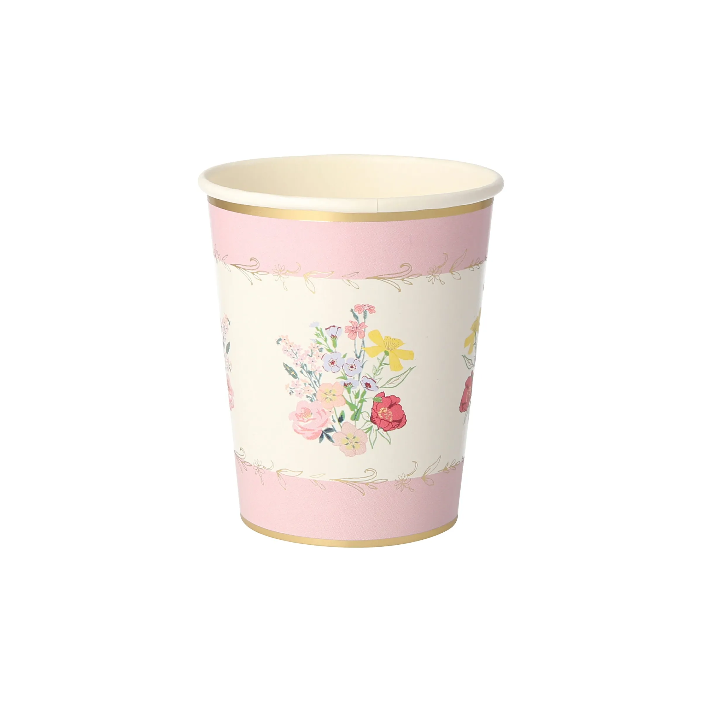 English Garden Party Cups (x 8)>Meri Meri Hot