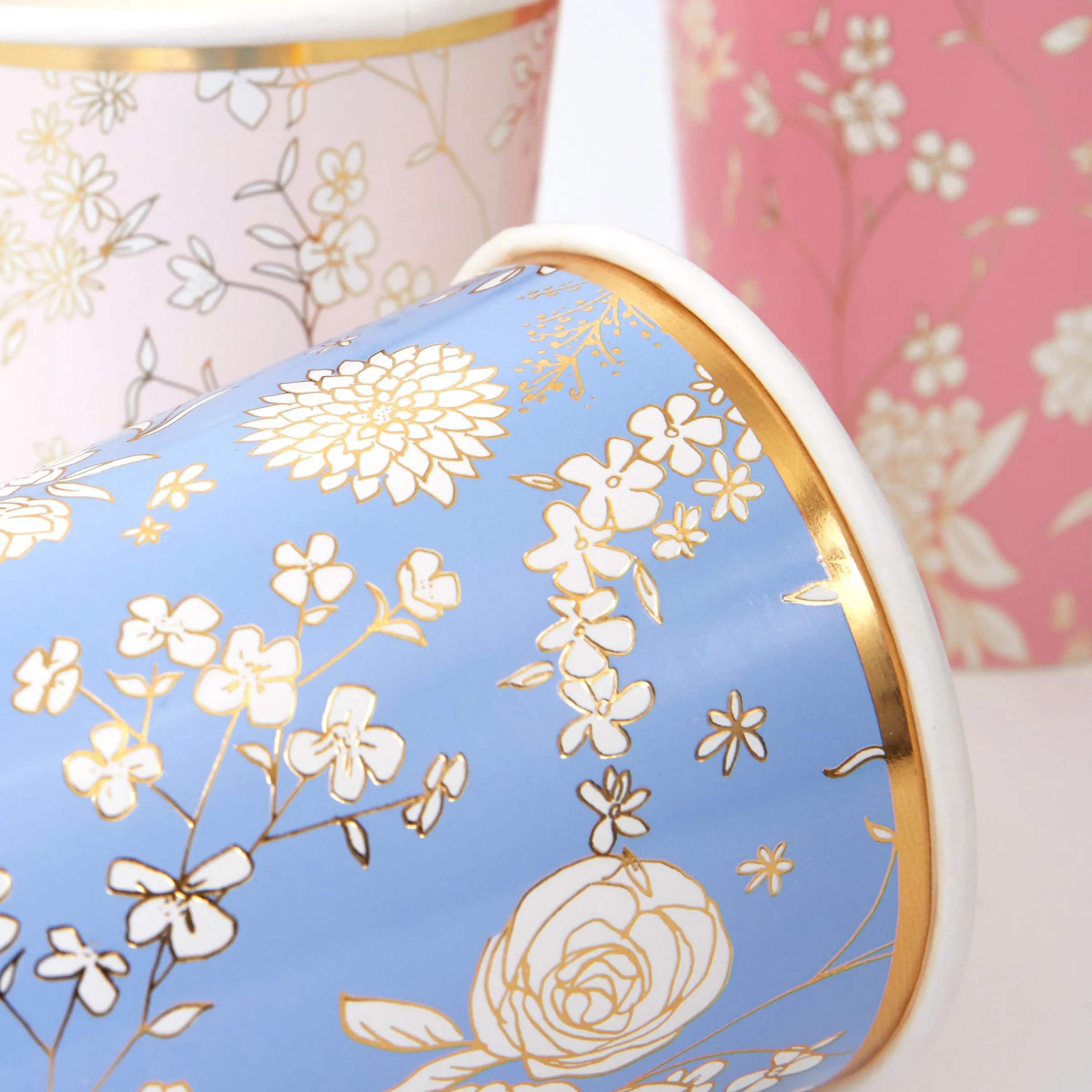 English Garden Party Cups (x 8)>Meri Meri Hot