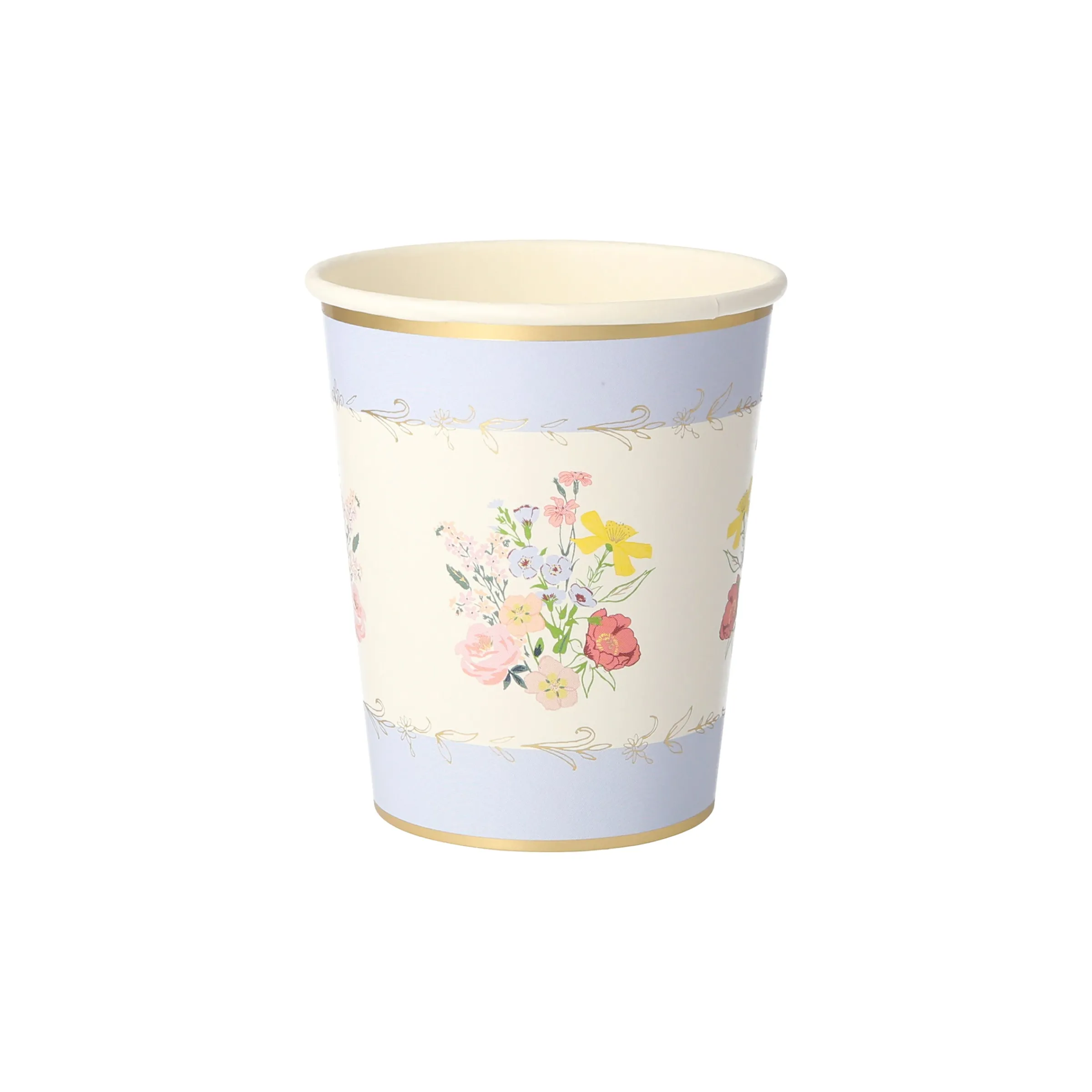 English Garden Party Cups (x 8)>Meri Meri Hot
