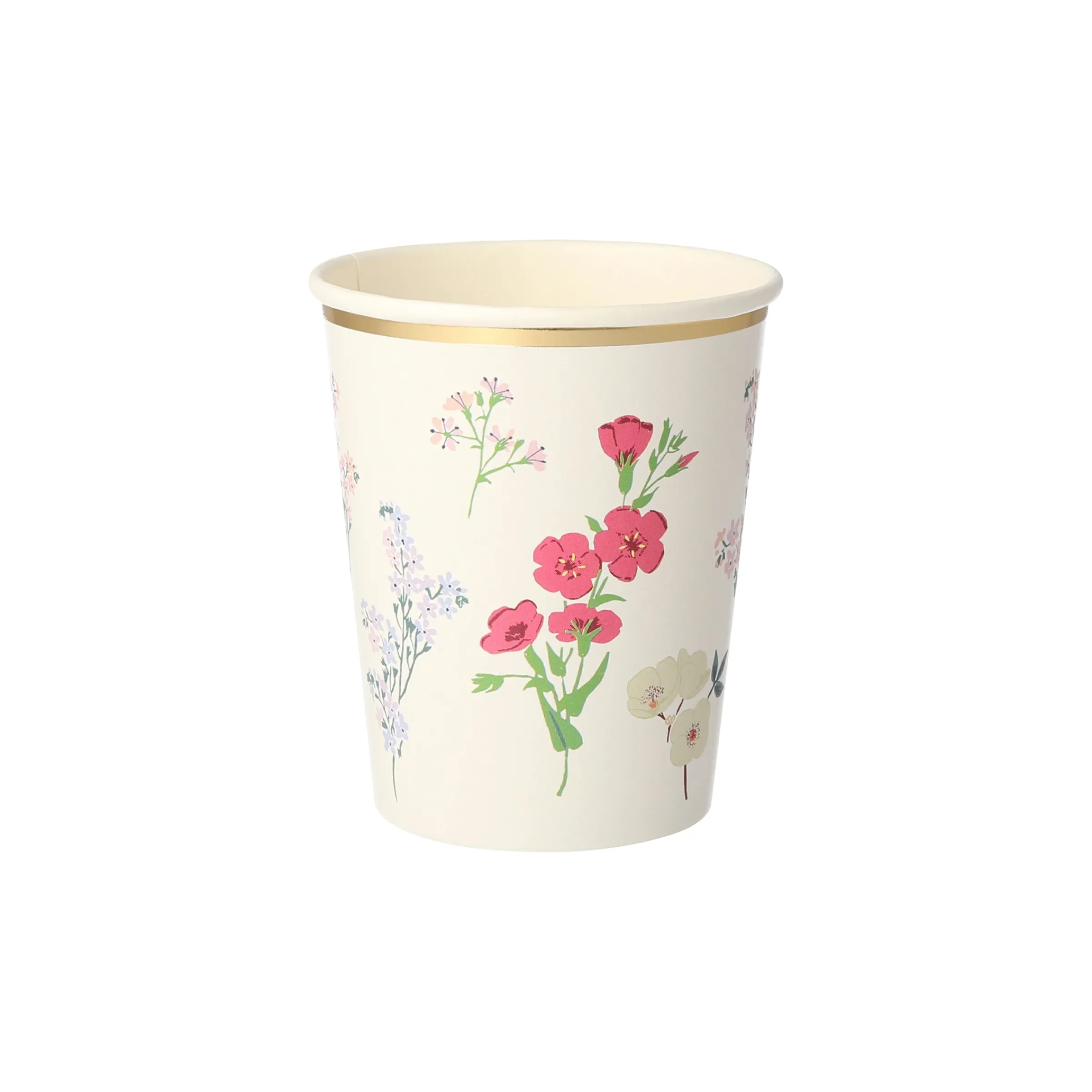 English Garden Party Cups (x 8)>Meri Meri Hot