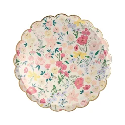 English Garden Side Plates - Big Multipack (x 48)>Meri Meri Online