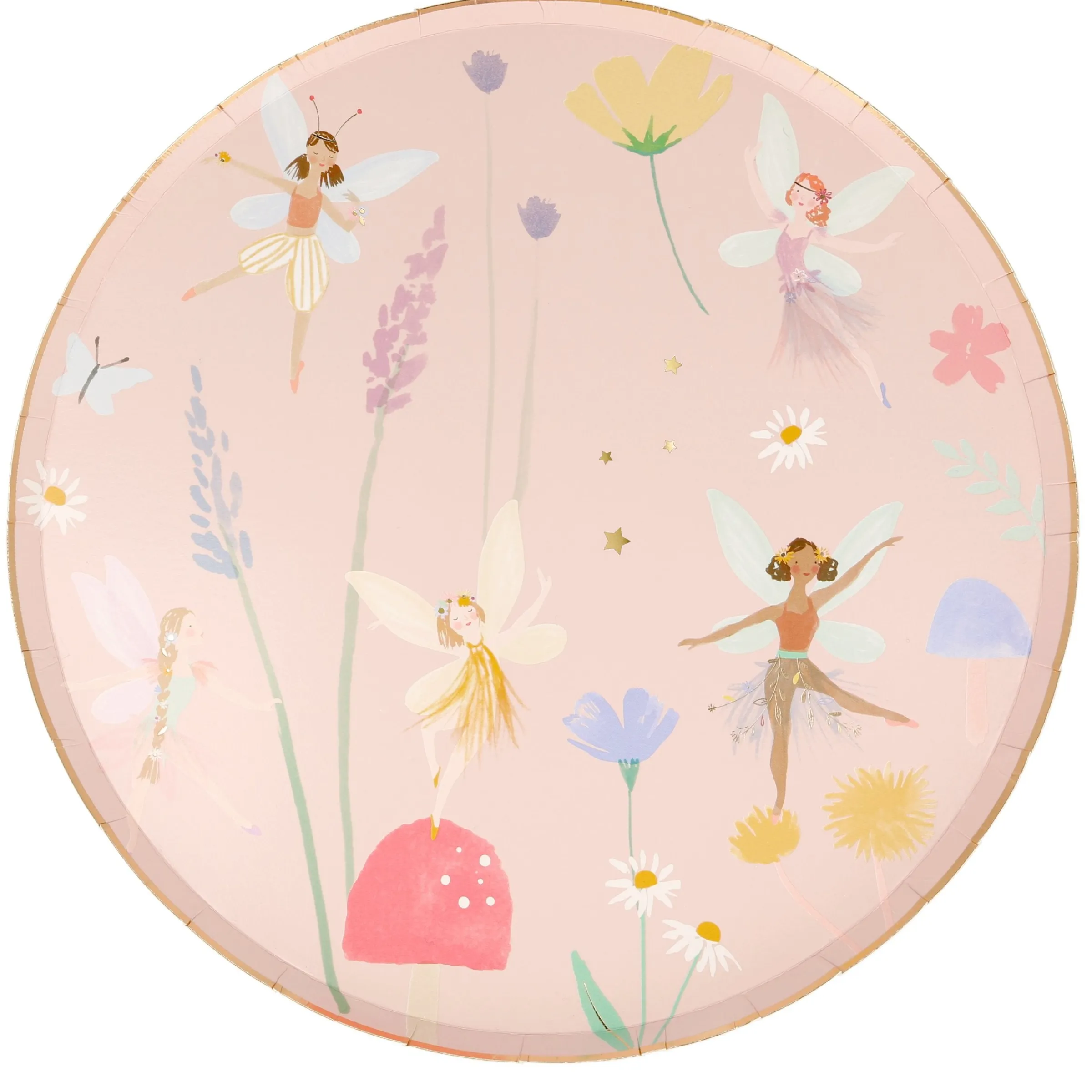 Fairy Dinner Plates (x 8)>Meri Meri New