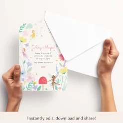Fairy Download & Print Invitation><noscript><img width=