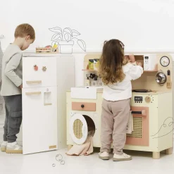 Family Size Wooden Play Kitchen><noscript><img width=