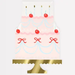 Fancy Cake Plates (x 8)>Meri Meri Clearance