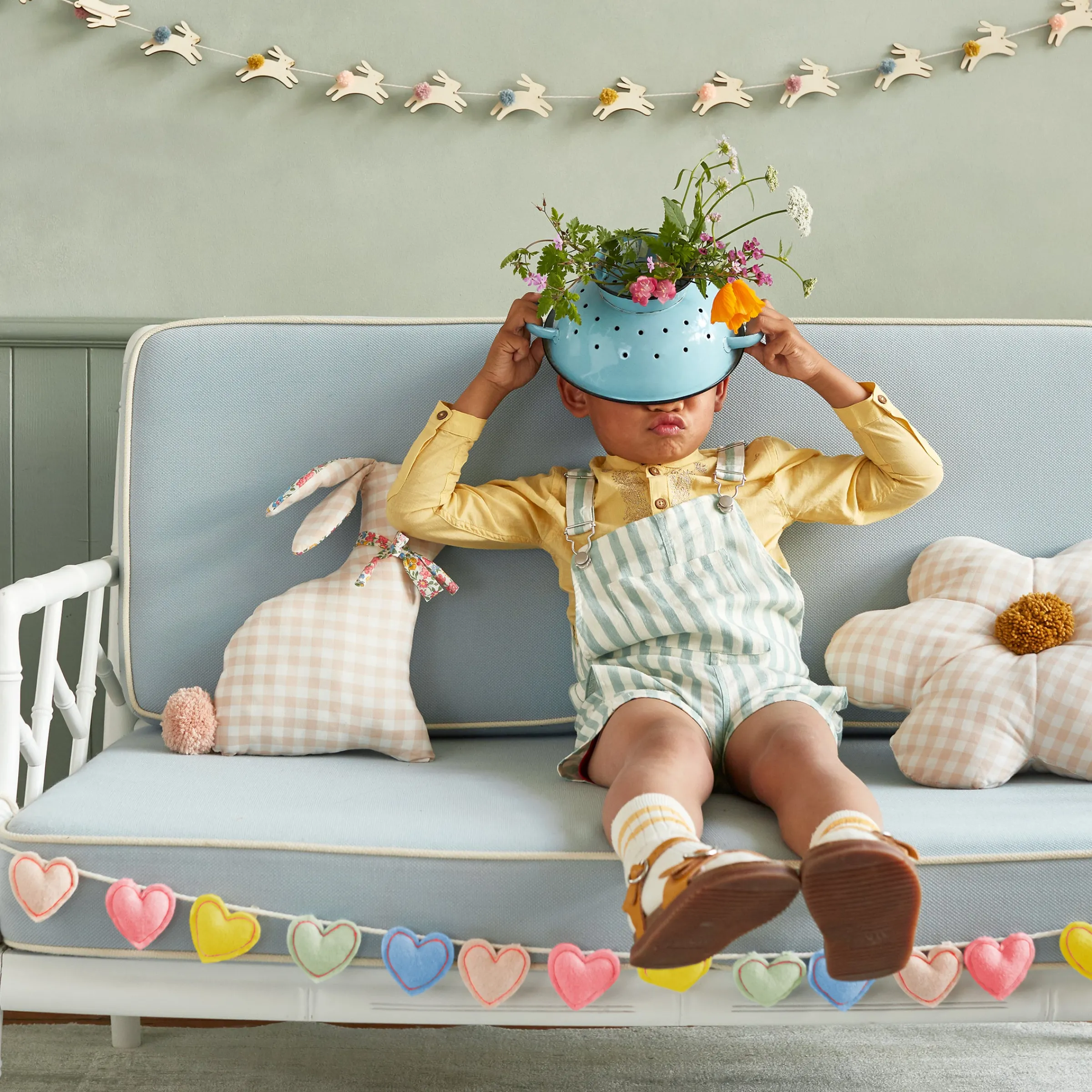 Felt Heart Garland>Meri Meri New