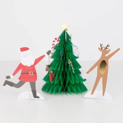 Festive Honeycomb Tree Christmas Card>Meri Meri Best