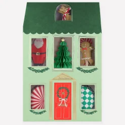 Festive House Cupcake Kit (x 24 toppers)>Meri Meri Discount