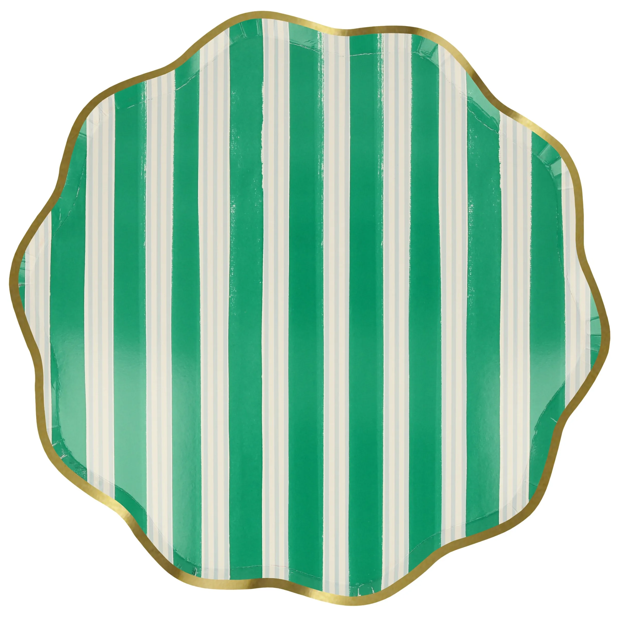 Festive Stripe Dinner Plates (x 8)>Meri Meri Discount