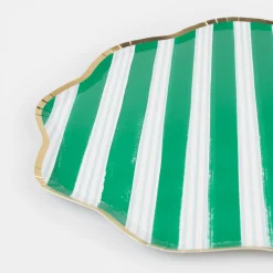 Festive Stripe Side Plates (x 8)><noscript><img width=