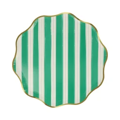 Festive Stripe Side Plates (x 8)><noscript><img width=