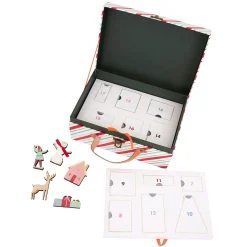 Festive Village Wooden Advent Calendar>Meri Meri Best