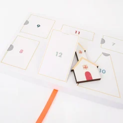 Festive Village Wooden Advent Calendar><noscript><img width=