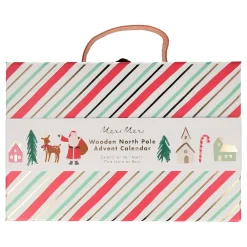 Festive Village Wooden Advent Calendar><noscript><img width=