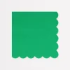 Fir Tree Green Large Napkins (x 16)>Meri Meri Clearance