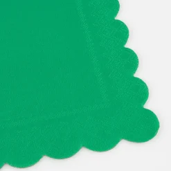 Fir Tree Green Large Napkins (x 16)>Meri Meri Clearance