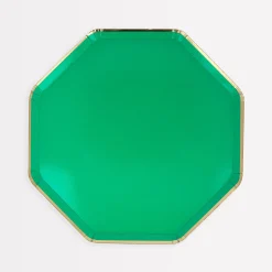 Fir Tree Green Side Plates (x 8)>Meri Meri Online