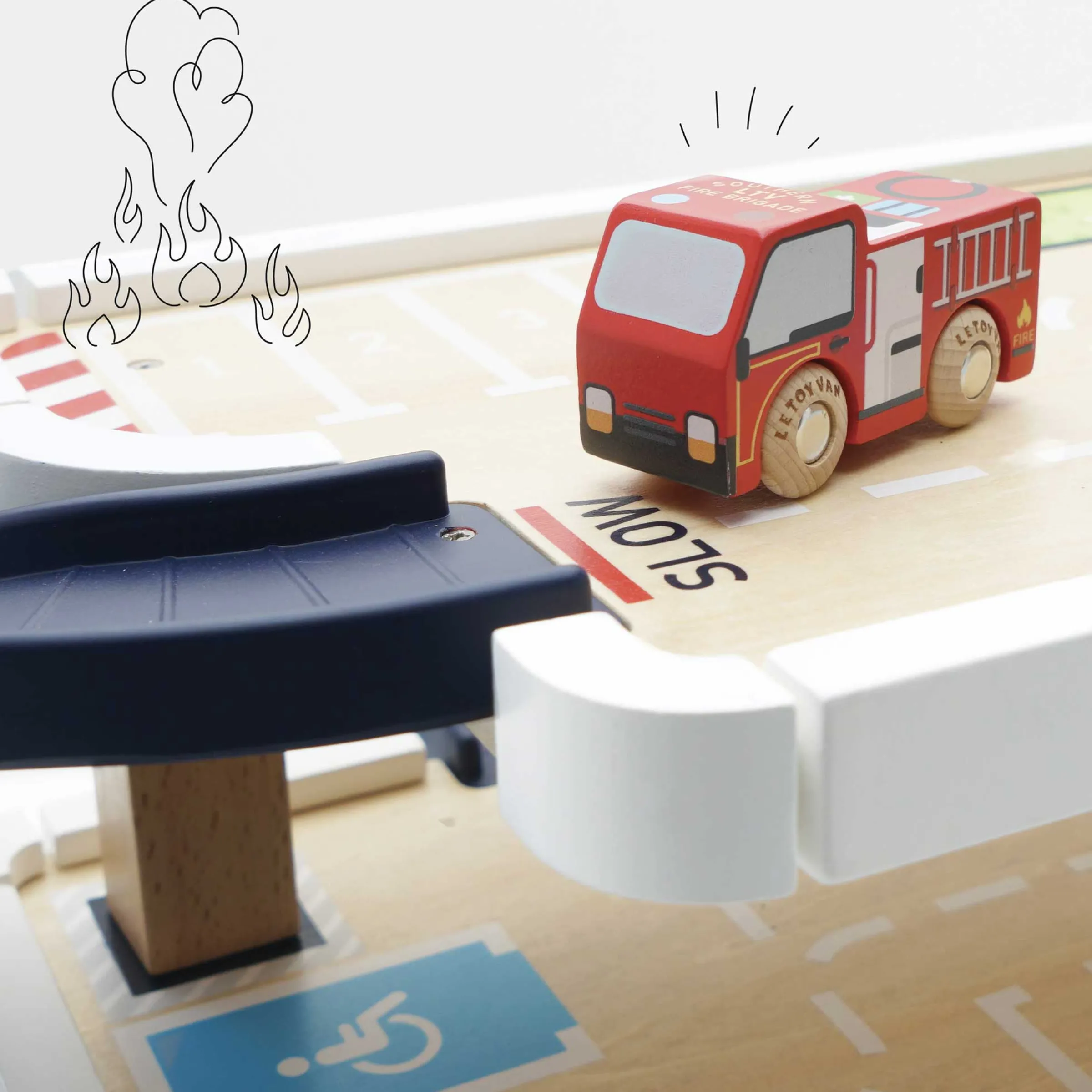 Fire & Rescue Wooden Garage>Meri Meri Discount