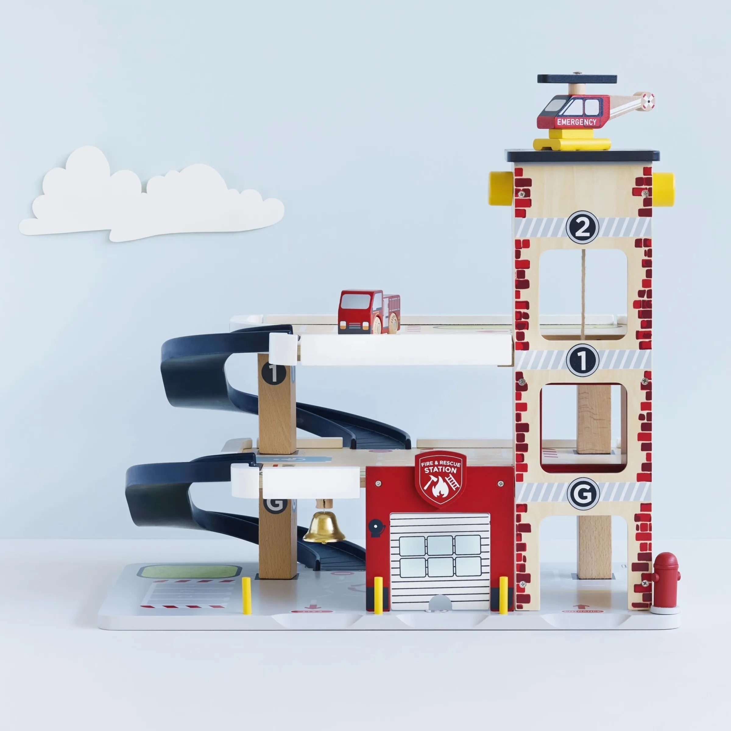 Fire & Rescue Wooden Garage>Meri Meri Discount