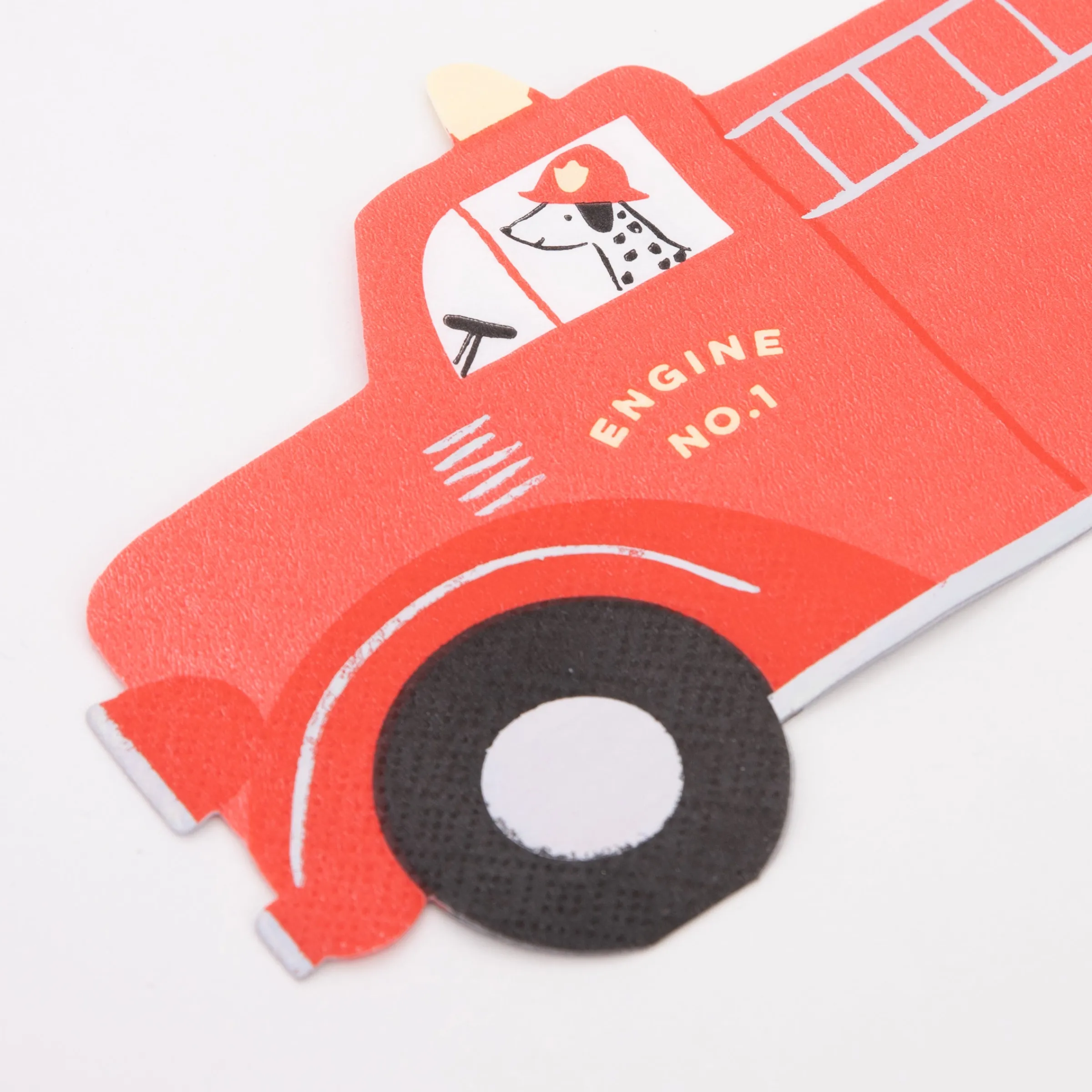 Fire Truck Napkins (x 16)>Meri Meri Outlet