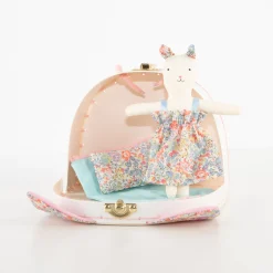 Floral Kitty Mini Suitcase Doll><noscript><img width=