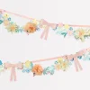 Flower & Bow Garland>Meri Meri Online