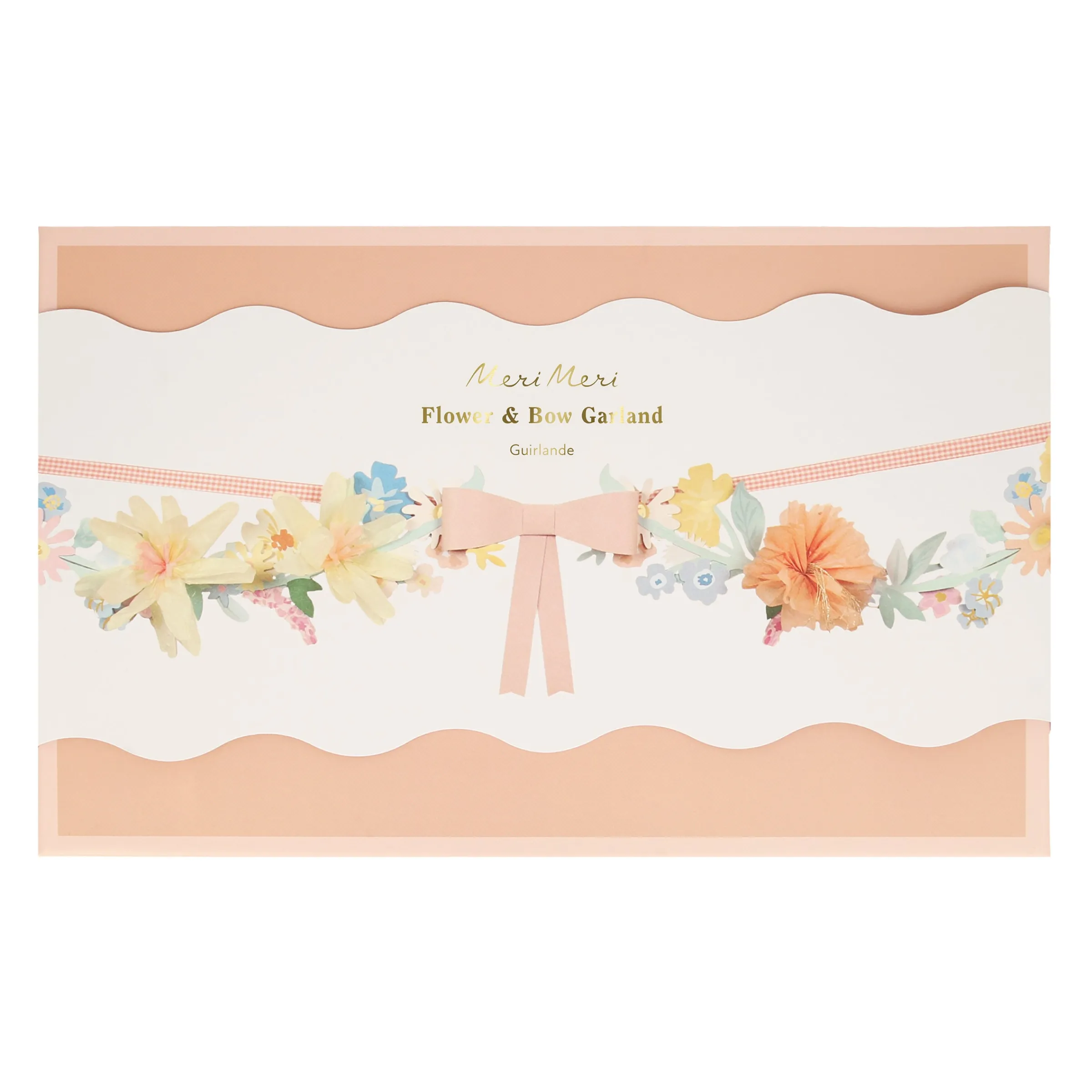 Flower & Bow Garland>Meri Meri Online