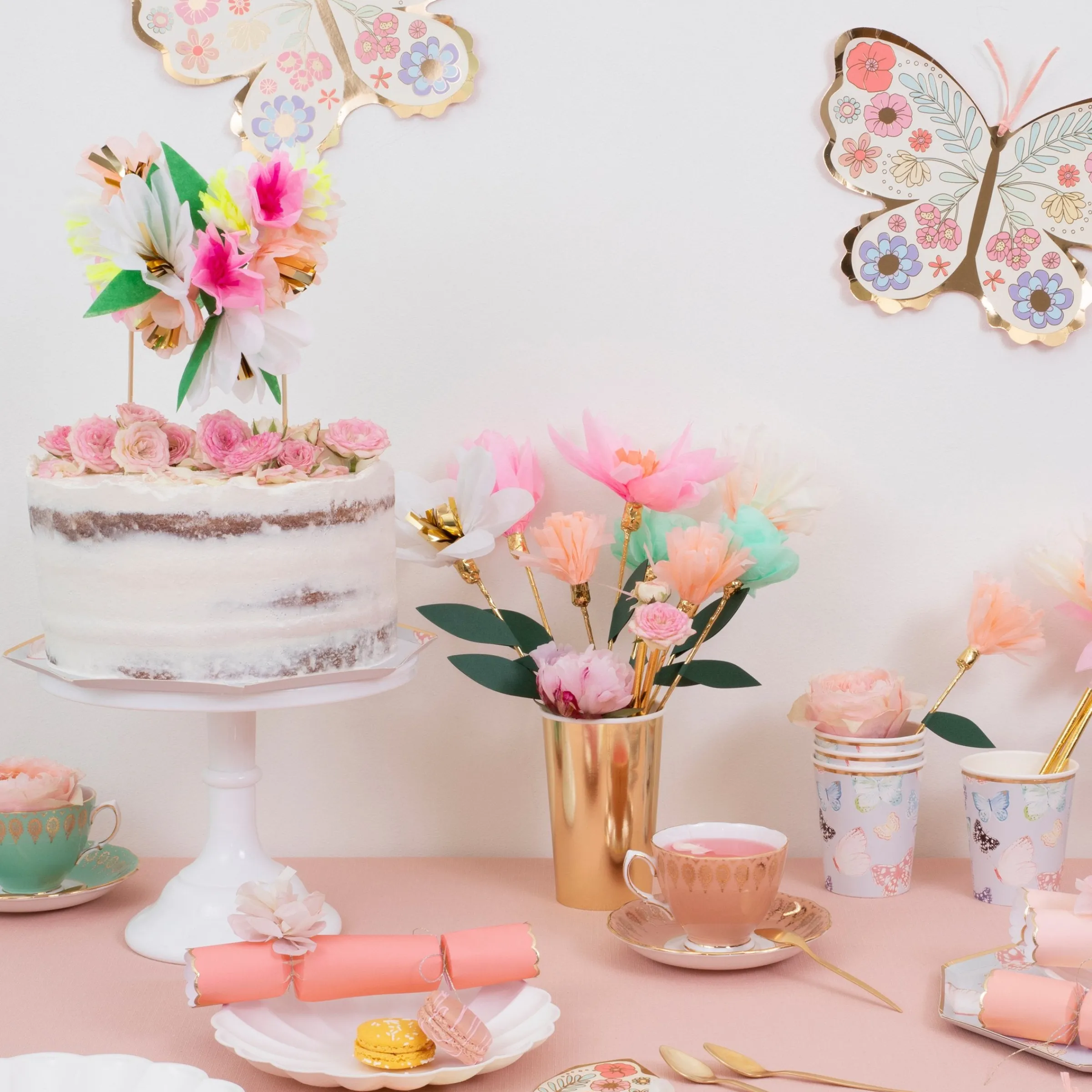 Flower Bouquet Cake Topper>Meri Meri Sale