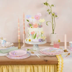 Flower Cake Wrap & Toppers (x 7)>Meri Meri New