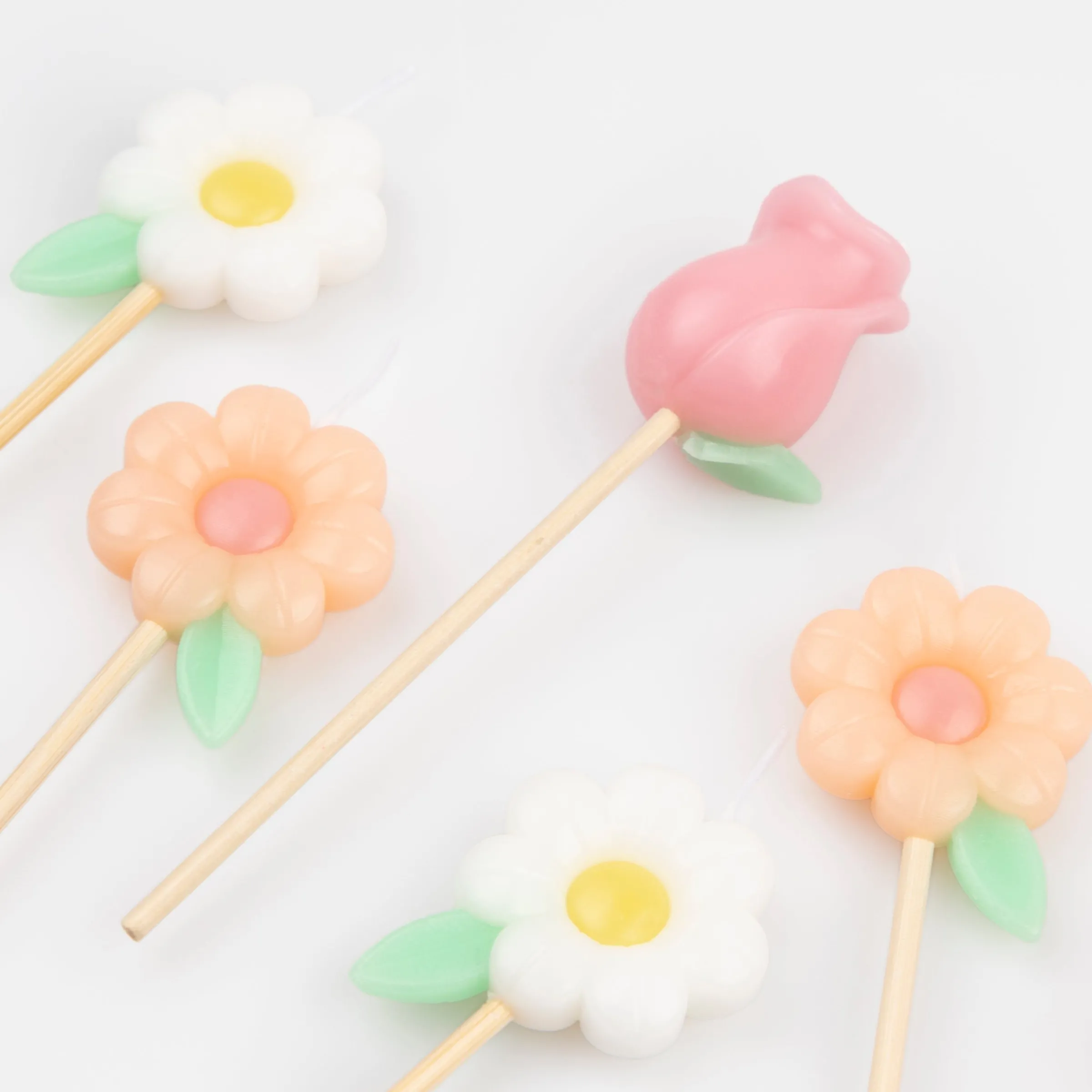 Flower Garden Candles (x 9)>Meri Meri New