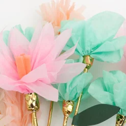 Flower Garden Decorative Sticks (x 10)>Meri Meri New