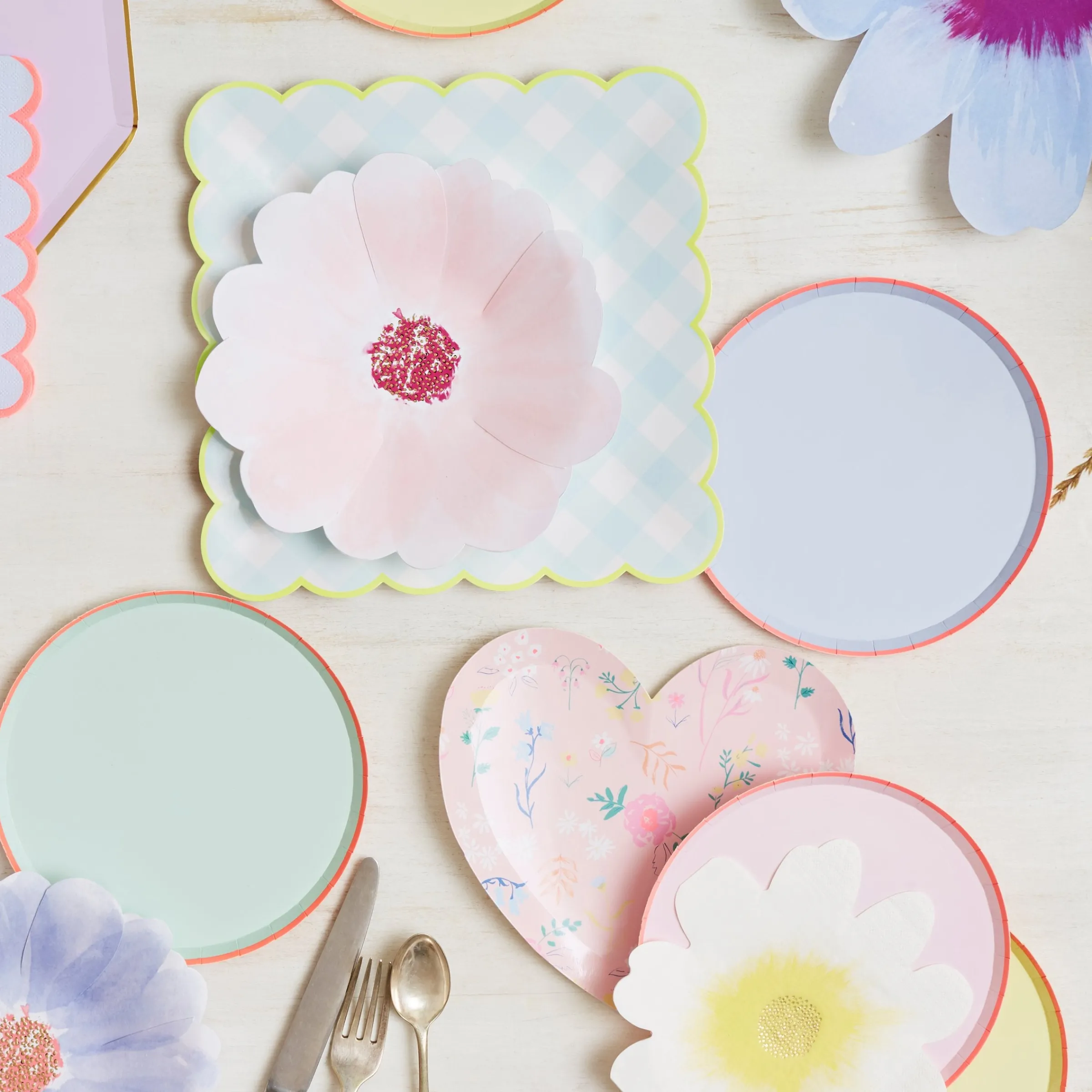 Flower Garden Napkins (x 16)>Meri Meri Clearance