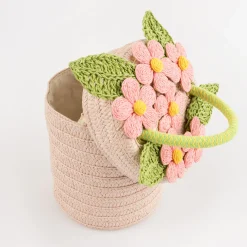 Flower Pot Basket Bag><noscript><img width=